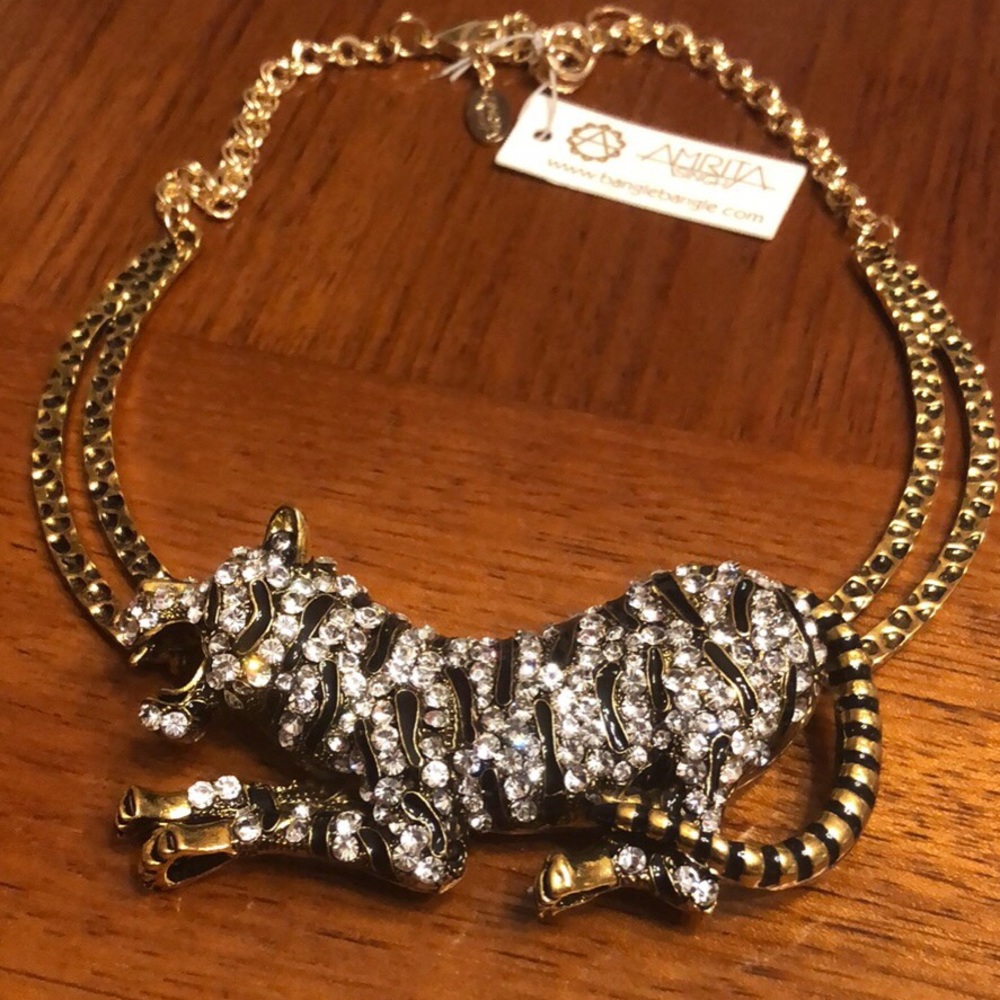 Amrita Singh Siberian Tiger Collar Style Necklace